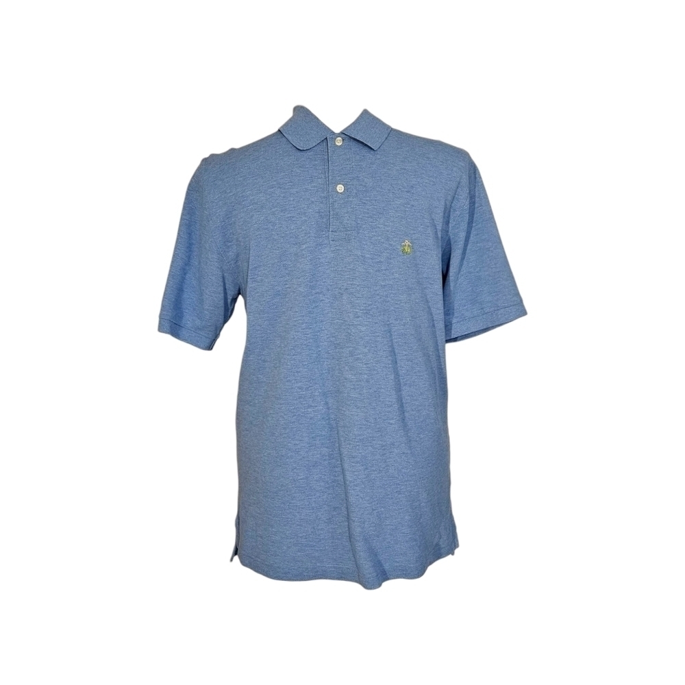 Brooks Brothers Blue Classic Embroidered Logo Polo
